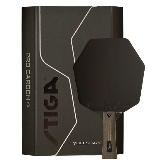 Купить Ракетка для настольного тенниса  Stiga Pro Carbon Plus Cybershape 5 Star FL (1215-0401-35) в Киеве - фото №1